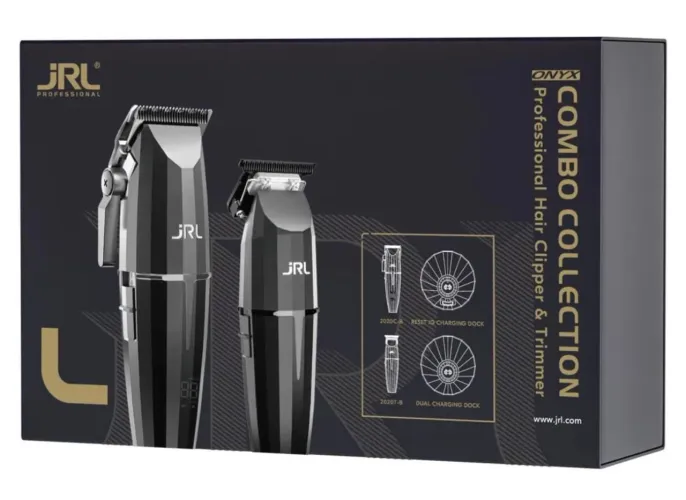 Combo Clipper e Trimmer JRL Profissional