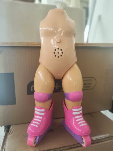 Mecanismo NOVO da Boneca Mônica com Patins - Diversão Garantida!