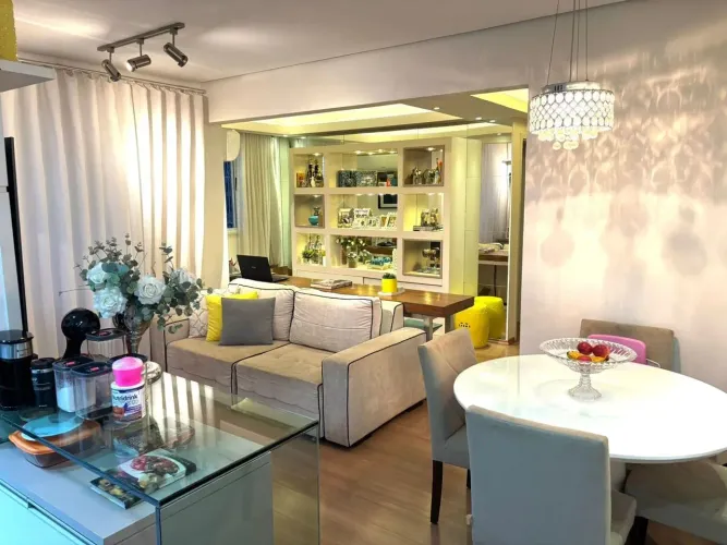 PATEO ALLEGRO - R$ 450.000 - Apartamento à venda, 2 quartos (1 suíte), 63m², 1 Vaga, Terra