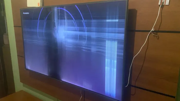 Sucata TV LG 55, Tela Quebrada e Wi-Fi Não Funcionando