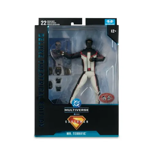 Mcfarlane Toys - mr terrific (Superman Movie) Deluxe Edition