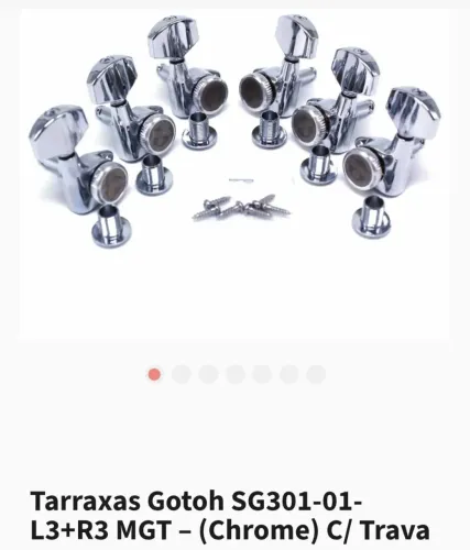 Tarraxas gotho 3x3 com Trava