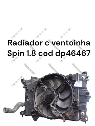 Radiador do Ventoinha Spin 1.8 - Cod. dp46467