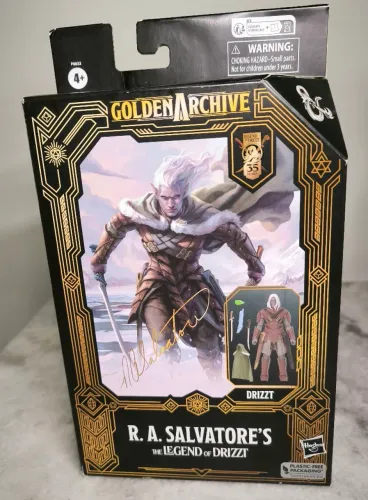 Dungeons and dragons Drizzt Golden Archive hasbro original lacrado