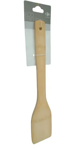 Espátula de bambu