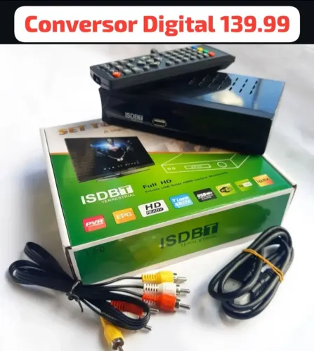 Conversor Digital ISDBT - Full HD