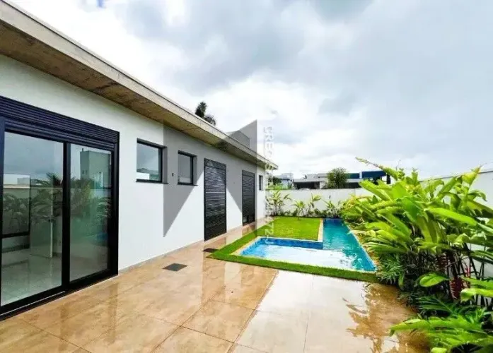 Condomínio Buona Vita Araraquara - Residência Moderna com Piscina no condomínio Buona Vita