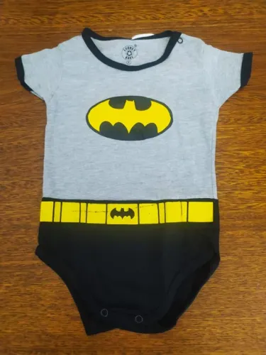 Body Temático Infantil Do Batman