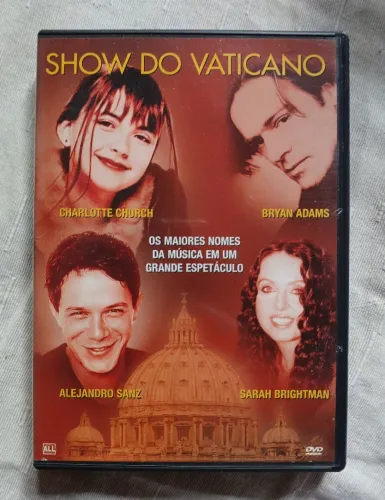 DVD Show Do Vaticano - Charlotte Church / Bryan Adams / Alejandro Sanz / Sarah Brightman