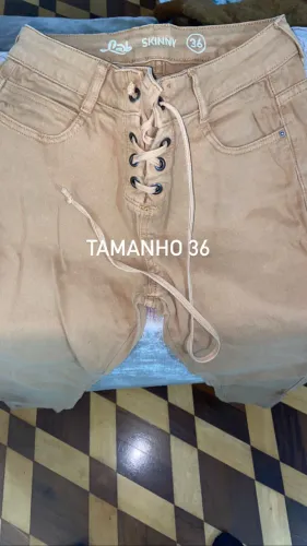 CALÇA JEANS FEMININA TAMANHO 36