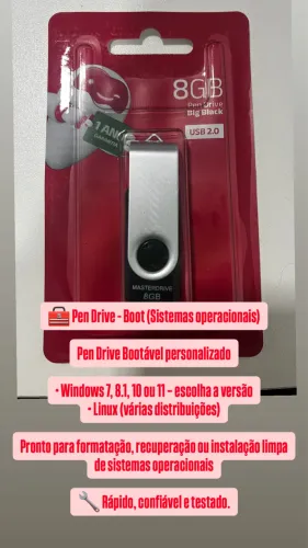 Pen Drive Boot | Sistemas | Windows | Pacote office e ativadores