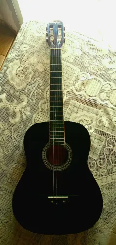 Violão Acústico Usado Preto