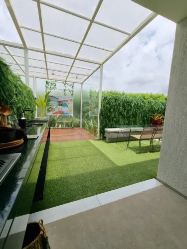 Apartamento de 2 quartos na Barra da Tijuca - 1 suite, 1 sala, lazer completo!