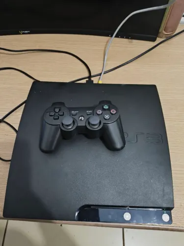 Ps3 c/ 1 controles em até 12x ja desbloqueado leia o anúncio 