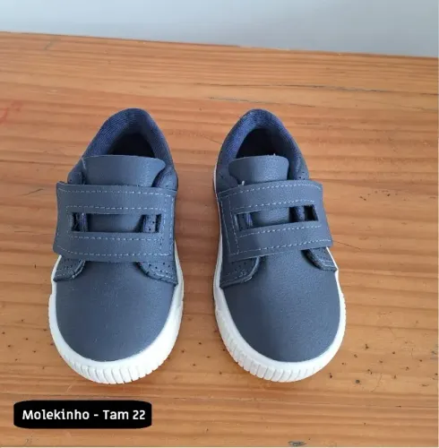 Tênis Infantil Molekinho (Tam 22) + Bota Ortopé Infantil (Tam 23)