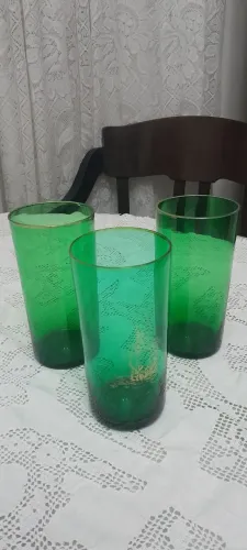 TRIO DE COPO ANTIGO