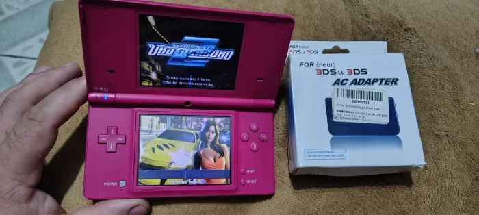 Nintendo ds completo com mais de 15 jogos 