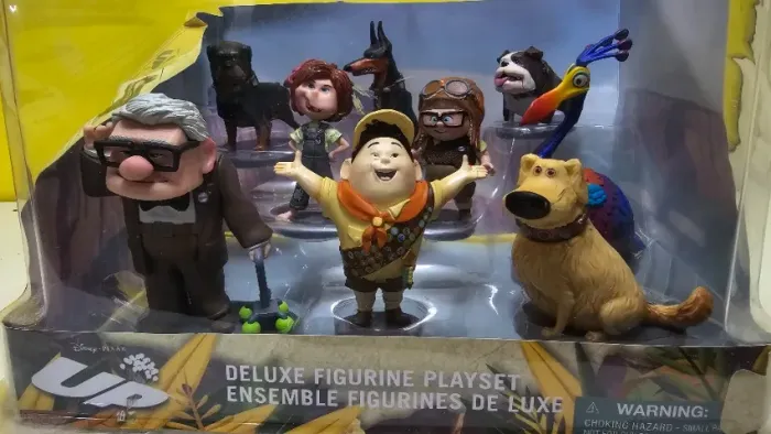 Play Set Up Altas Aventuras Disney Store Pixar Deluxe Figuras Figurine