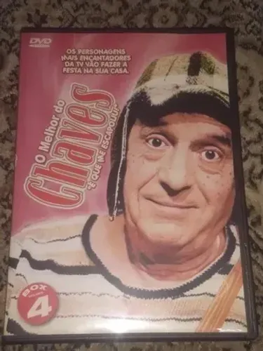 DVd O Melhor do Chaves "É que me escapoliu"