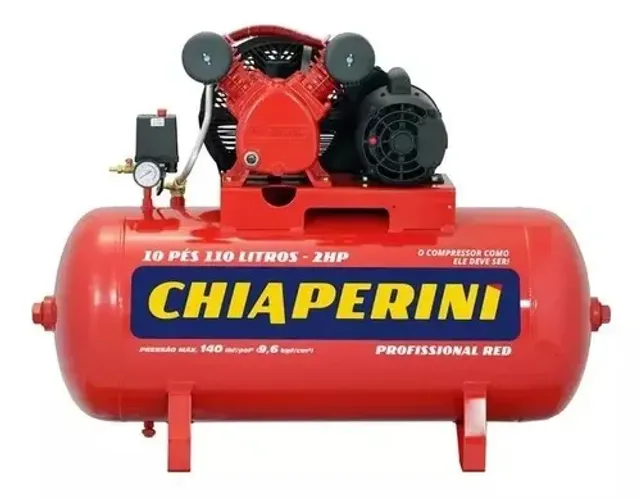 Compressor de ar 110 lts - 2Hp ( Chiaperini )