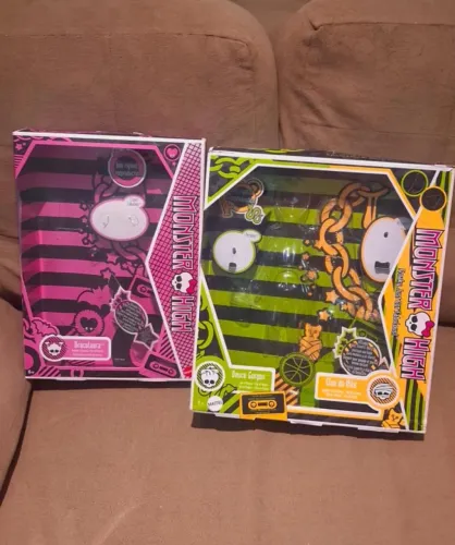 Caixas Creep Monster High - Draculaura + Cleo e Deuce