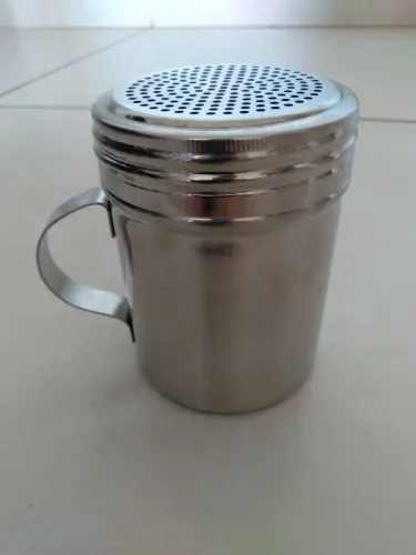 Polvilhador Profissional de Inox 320ml