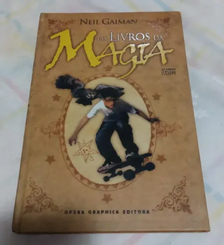Hq Livros da Magia - Neil Gaiman - Capa Dura