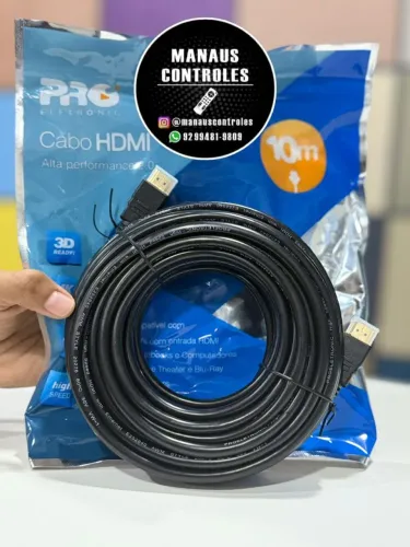Cabo HDMI de 10 metros para Projetor de imagem 