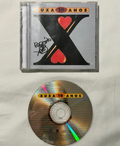 CD Xuxa 10 anos, autografado