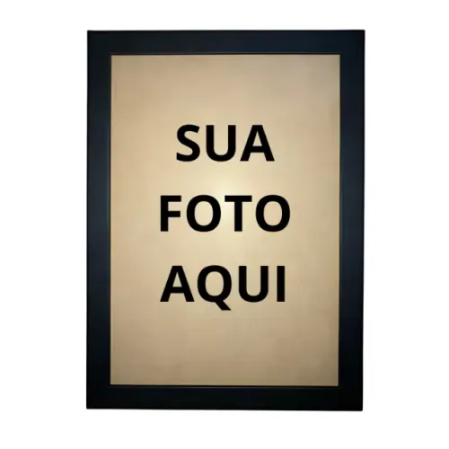 Quadro Personalizado com Foto A4 Moldura