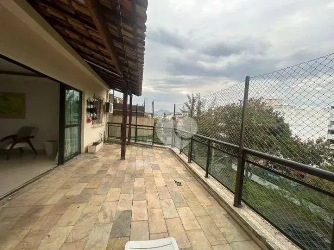 Cobertura com 3 quartos (2 SUITES)à venda, 197 m² por R$ 1.290.000 - Recreio dos Bandeiran