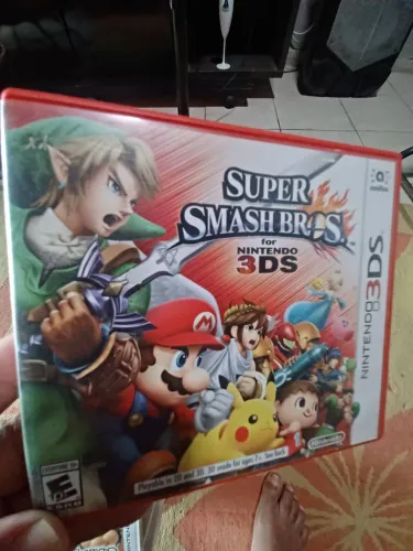 SMASH BROS FÍSICO PARA 3DS 