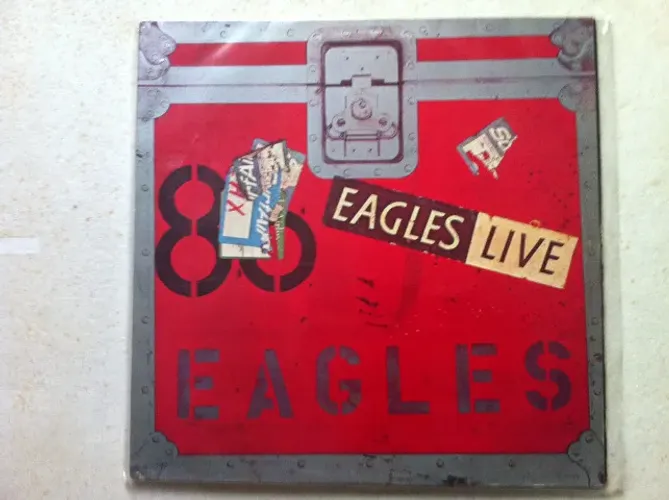 LP Vinil duplo Eagles Live impecável