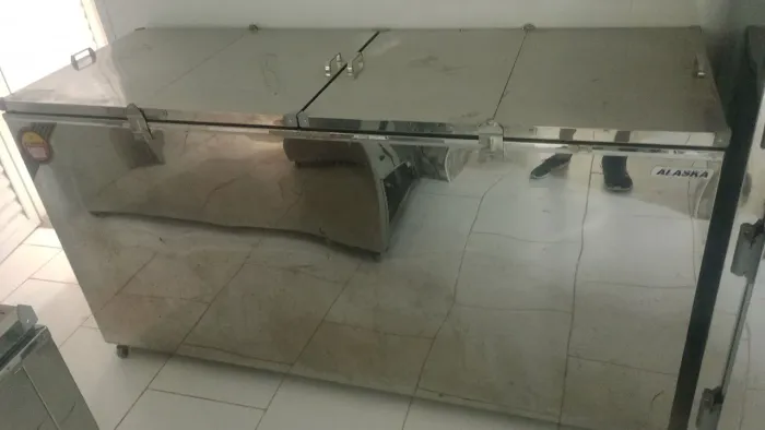 Freezer 720 Litros INOX Alaska NOVO