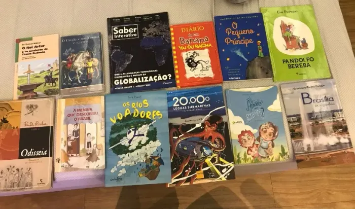 Livros infanto juvenis período escolar diversos