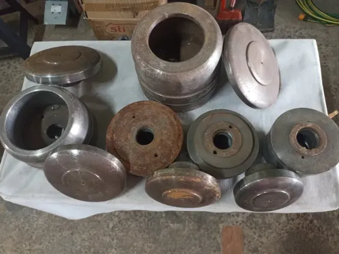 Molde para panela de alumínio com tampa