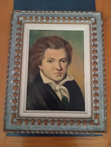 Quadro Retrato Clássico - Pintura a Óleo