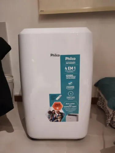 Ar Condicionado E AQUECEDOR Portátil Philco 4 em 1, Quente e Frio - 12000 BTUs PAC12000QF5