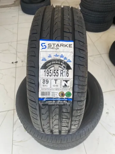 ? Preço justo de verdade: 195/55 R15 por R$180,00 no pix!