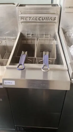 Fritadeira a Gás MetalCubas com 2 Cestos 