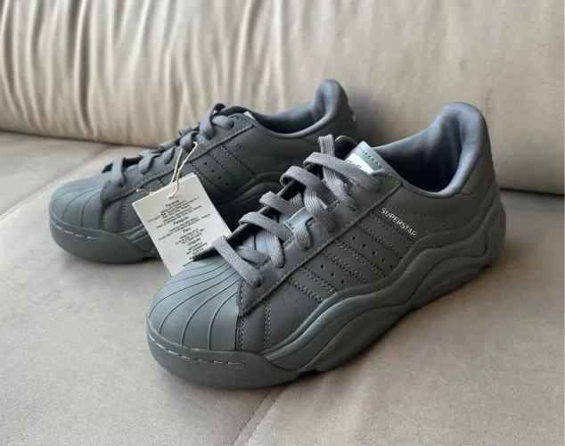 Tênis Adidas Superstar Grey/Cinza Original
