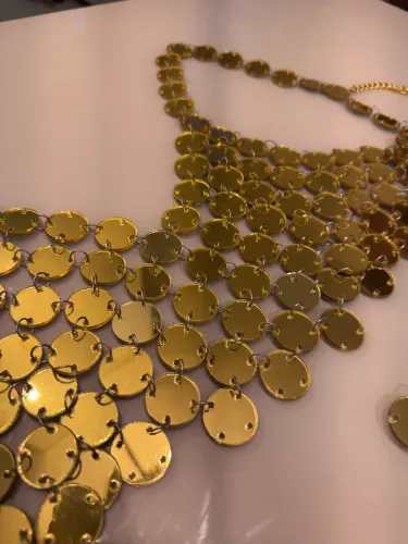 Top ajustável dourado