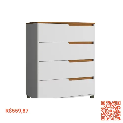 Cômoda 4 gavetas