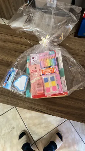 Kit papelaria fofa