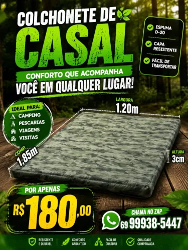 Colchonete de casal 