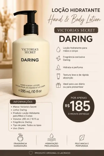 Loção Corporal Victoria's Secret Daring Fragrance 295mL