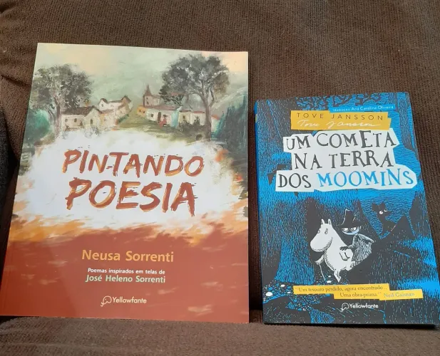 Kit com 2 livros infantis  da Editora YELLOWFANTE