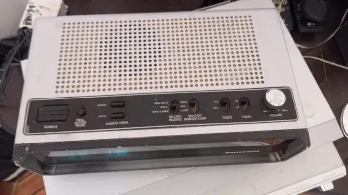 Radio Relogio Panasonic Rc4895ma - Leia Descrição # (Usado)