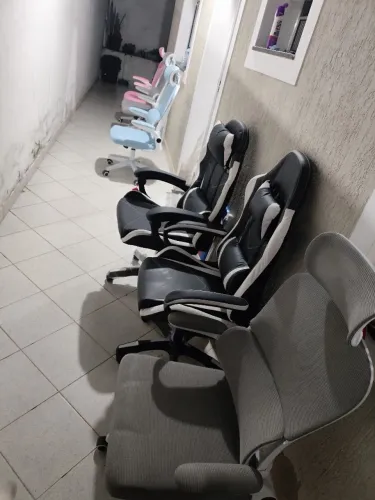 Cadeira gamer e cadeira ergonômica