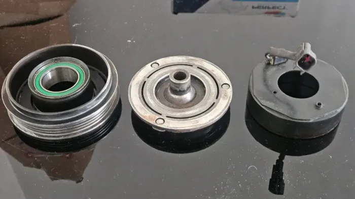 Kit Polia Bobina Compressor AC Ford Focus 2014-2019 USADO 50.000 km